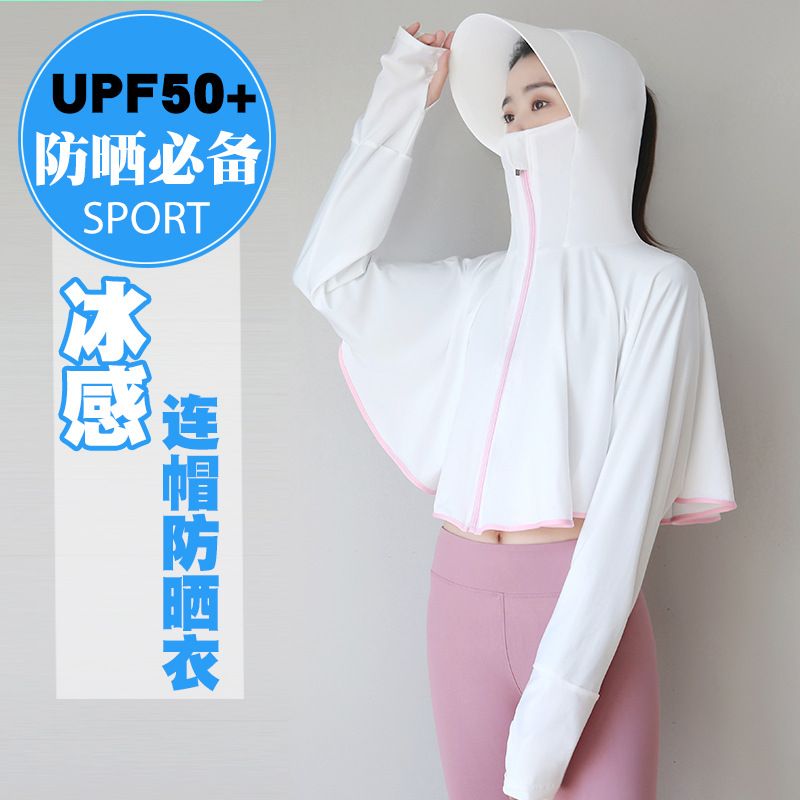 防晒衣女新款/防紫外线防晒服/防晒衫长袖冰丝外套产品图