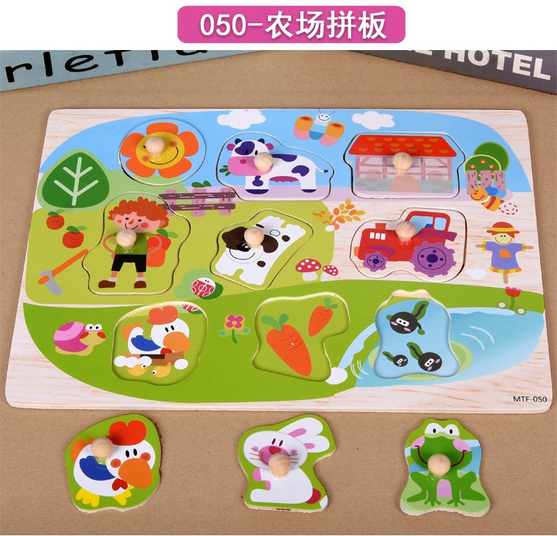 Wooden toys, educational jigsaw puzzles, early education, cognitive logical thinking ability cultivation, helping babies learn to order clearly and systematically, letter and number tools, and jigsaw puzzle toys pic 14