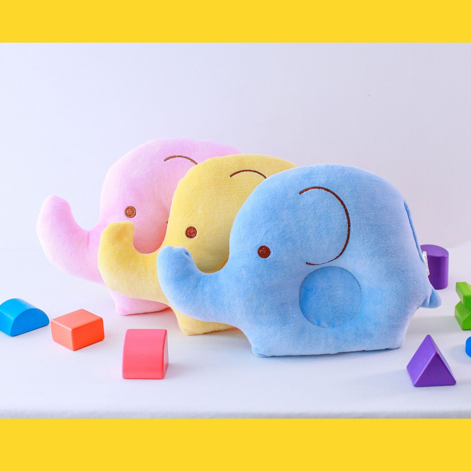 定型枕/记忆枕/防偏头白底实物图