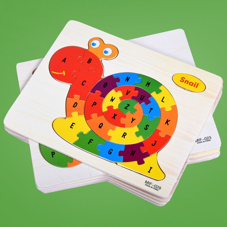 Recognizing the shapes and colors of animals can enhance children's conceptual knowledge, exercise their flexibility, improve hand-eye coordination, fine motor skills and concentration. Early education animal puzzles details Picture