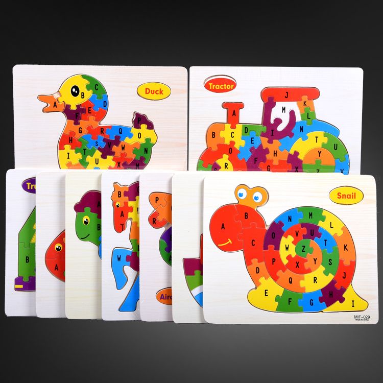 Recognizing the shapes and colors of animals can enhance children's conceptual knowledge, exercise their flexibility, improve hand-eye coordination, fine motor skills and concentration. Early education animal puzzles