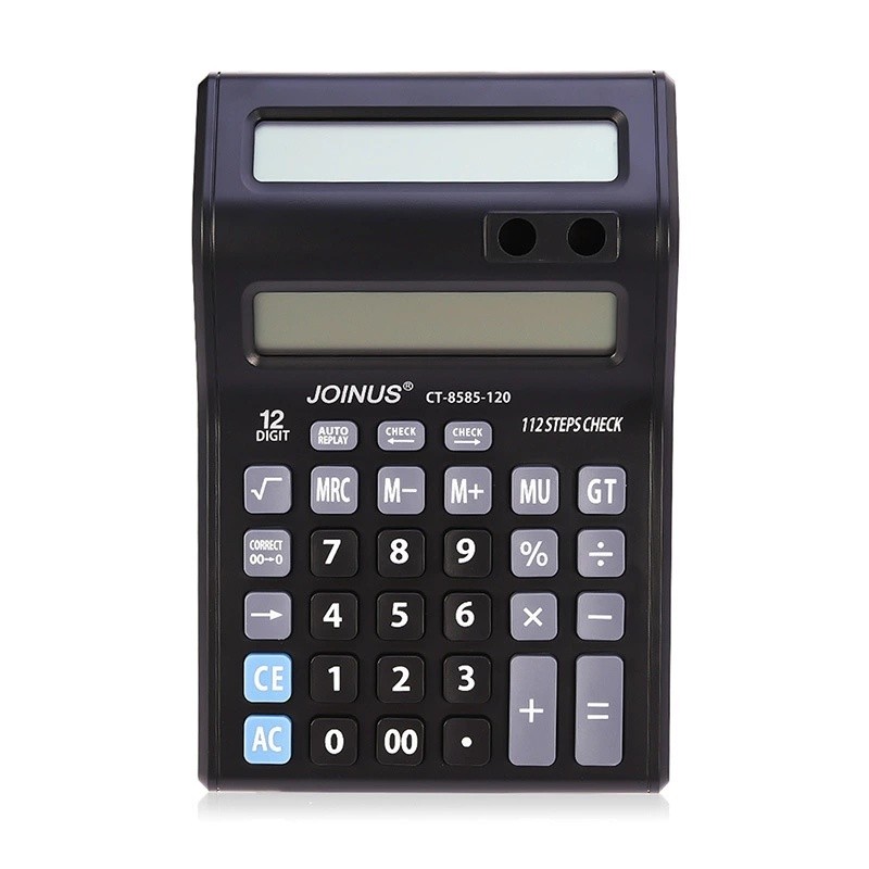 新品上市 众成CT8585-120 双屏十二位显示 按键 办公用计算器 详情图3