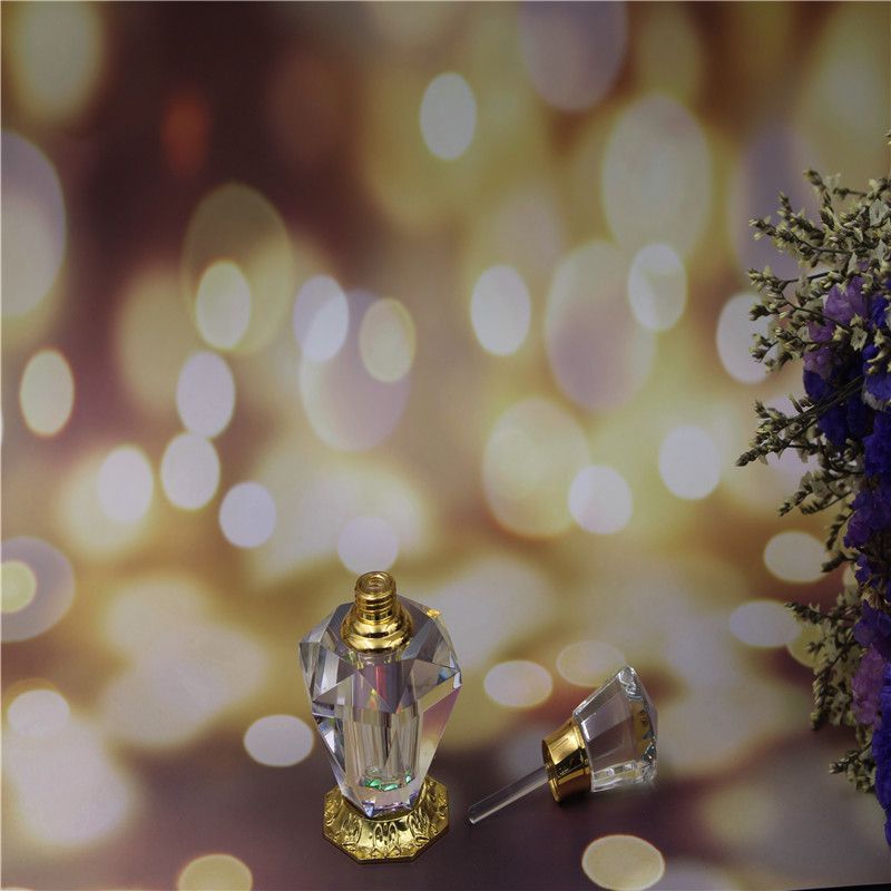 Crystal perfume bottle, creative aroma bottle, car perfume deodorizing, car fragrance glass bottle factory wholesale details Picture