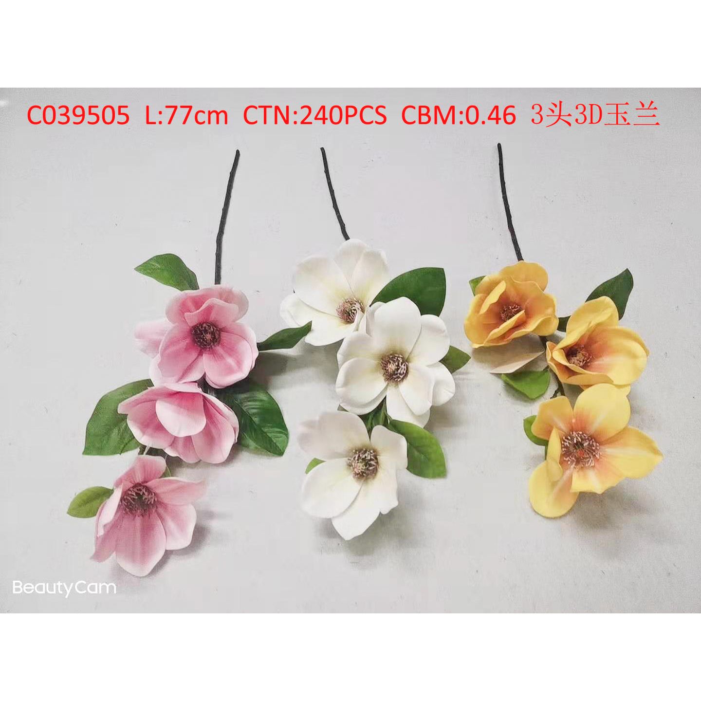 3 head 3D Magnolia C039505 thumbnail