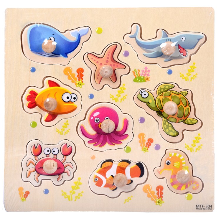Four types of heat transfer hand-holding boards for early education and intelligence development can help children exercise their flexibility, enhance hand-eye coordination, fine motor skills, concentration and endurance by recognizing the shapes and colors of animals pic 13