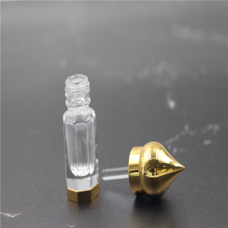 3ml, 6ml, 12ml glass crystal mini essential oil bottles details Picture
