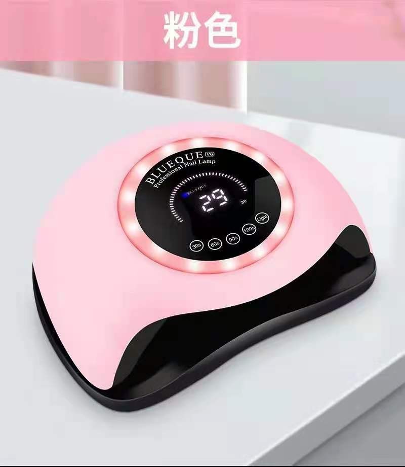 美甲烤灯光疗机168W大功率42UV/LED灯珠炫彩环灯BQV6指甲灯不黑手详情图2