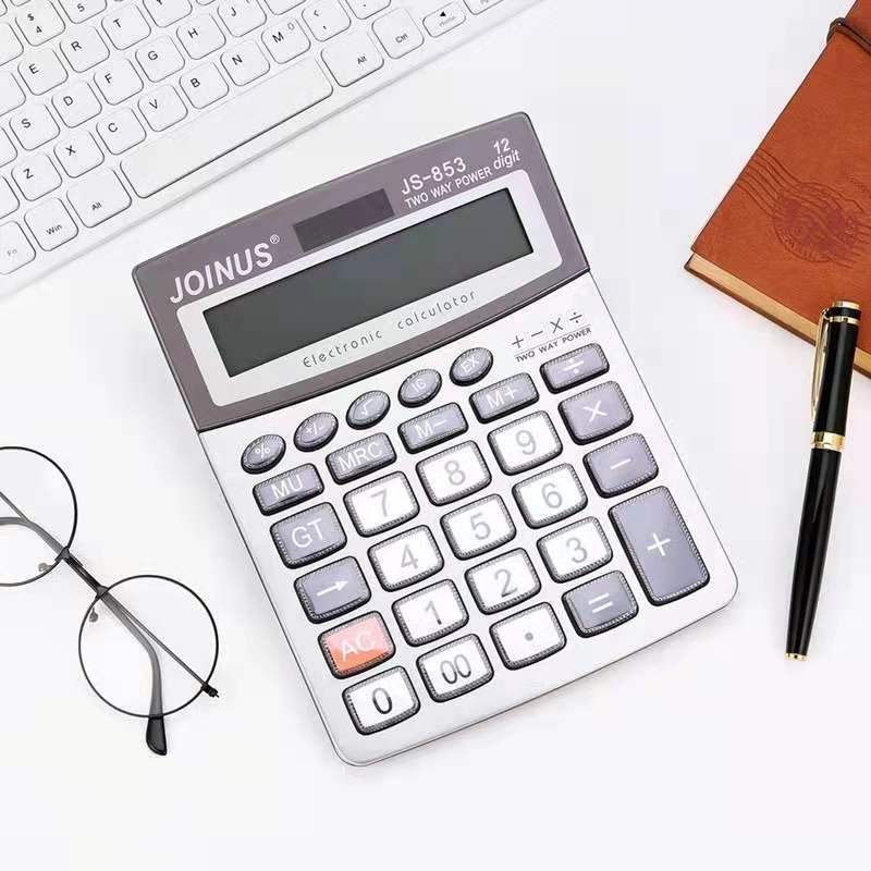 众成JS853十二位大屏显示计算器 大号台式办公计算器 详情图6