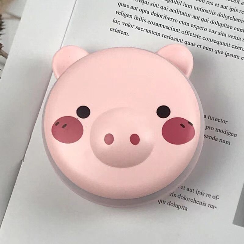 LED Light USB rechargeable hand warmer Portable cartoon piglet hand warmer