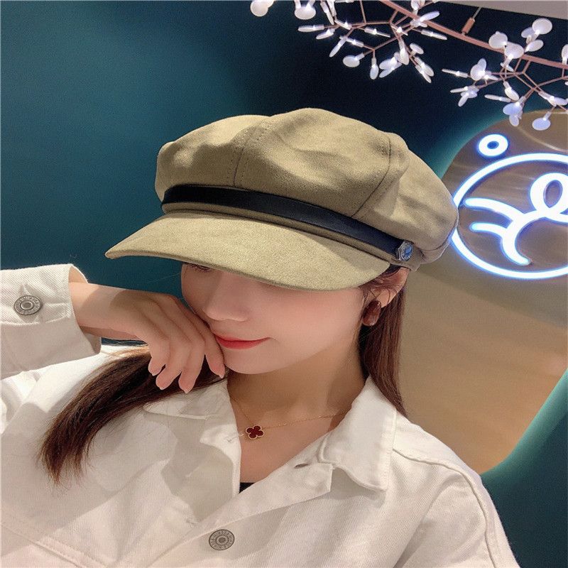Octagonal cap, women's cap, Korean-style baseball cap, breathable and sunshade, versatile Japanese style new style Specification image