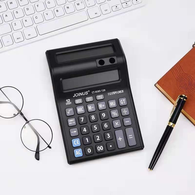 新品上市 众成CT8585-120 双屏十二位显示 按键 办公用计算器 详情图1