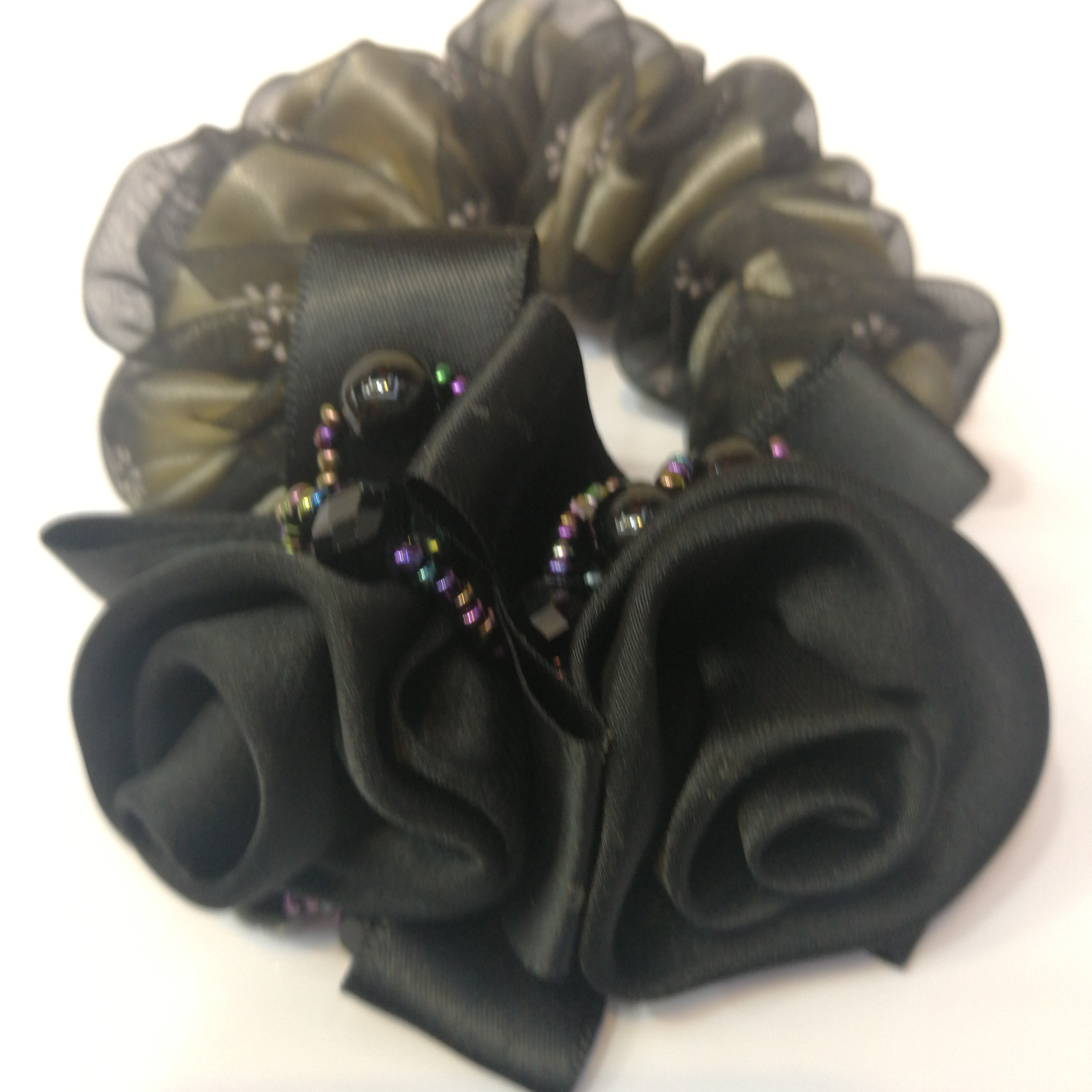 8010号纱花一段黑色