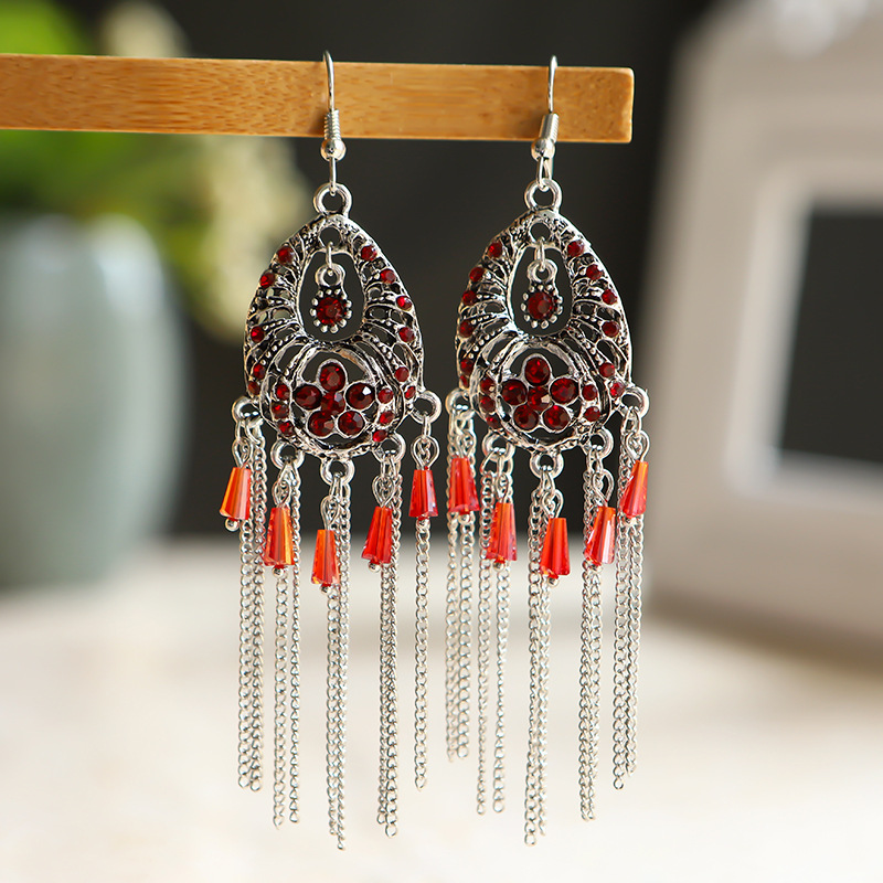 Fashionable and trendy simple earrings, popular ethnic style earrings, 65 elegant and trendy Item Picture