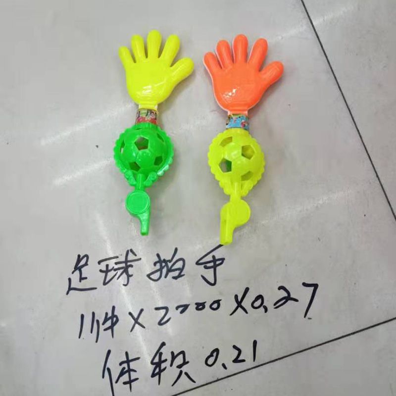 散装足球拍手