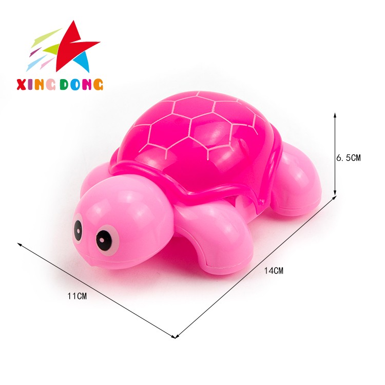 儿童玩具 实色拉线小乌龟 带灯光响铃 拉线玩具 详情图4