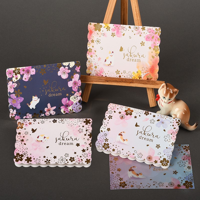 硫酸纸-05创意立体贺卡情人节七夕小贺卡鲜花烘焙生日感谢祝福卡片详情图2