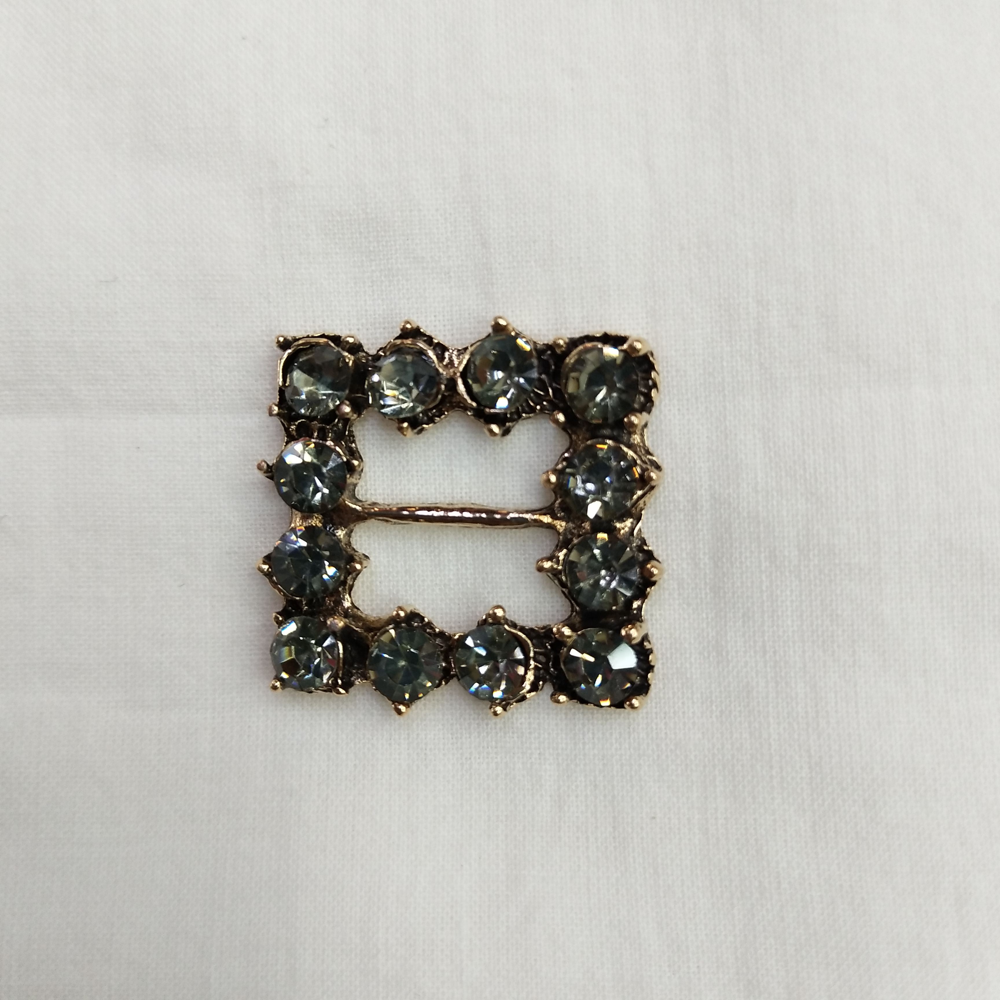 DIY handcrafted jewelry accessories: Alloy, simple single oil-dripping cartoon pendant, decorative earrings (100ps/ pack), square buttons with rhinestones detail image 1