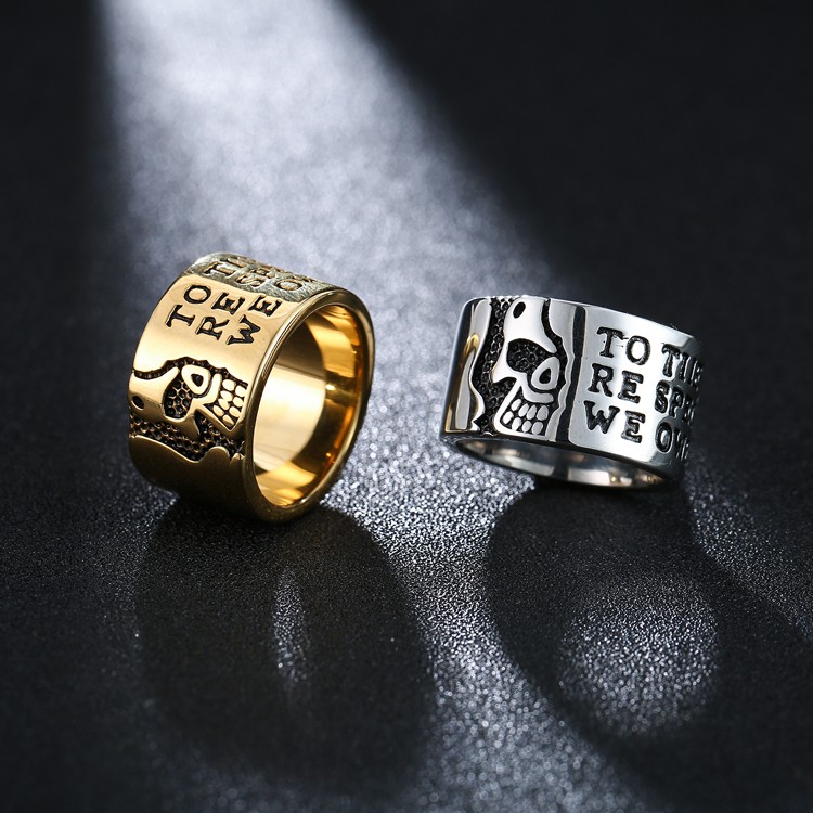 钢色铸造戒指SR1015－1详情图2