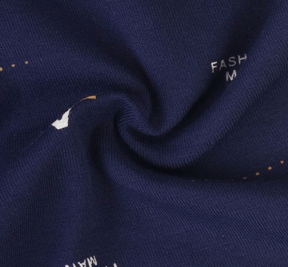Baolei Men's Bamboo Fiber Print 6721 detail image 4