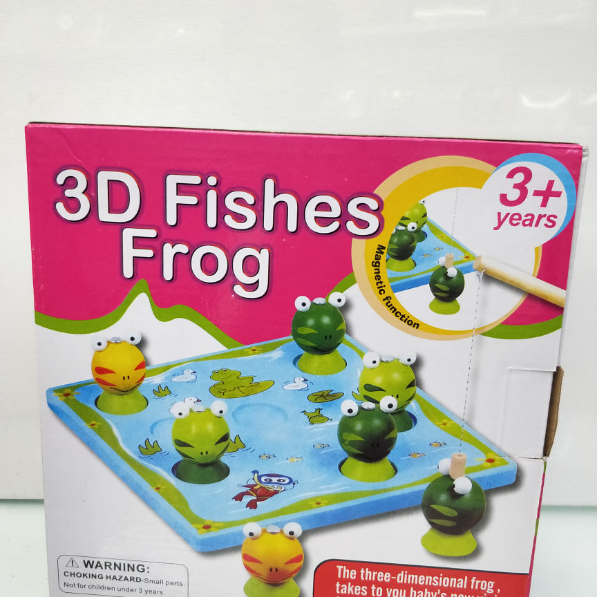 木制趣味钓青蛙