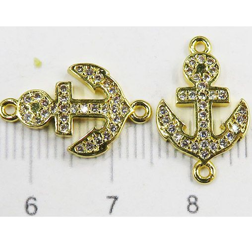 微镶铜饰品船锚3