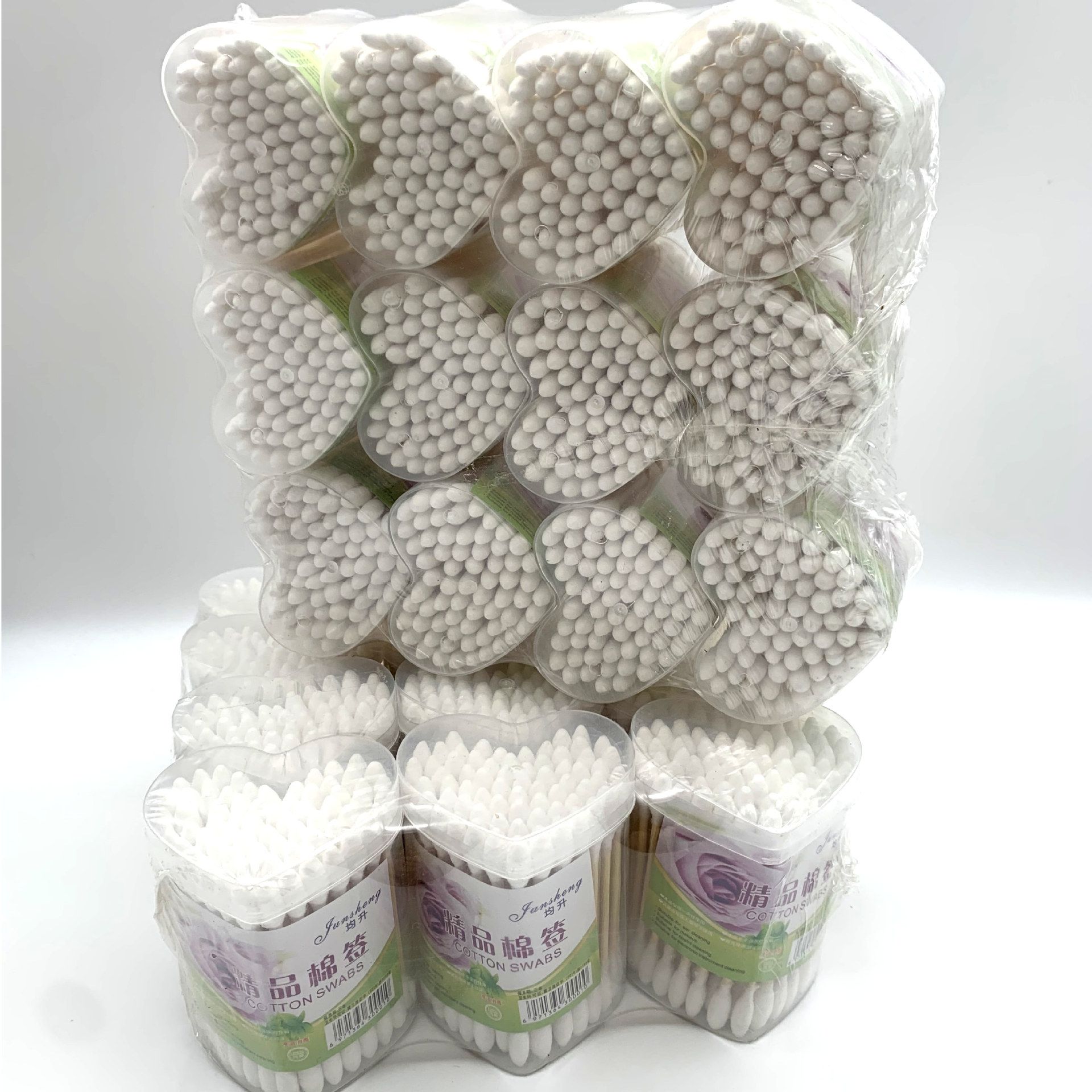 Disposable cotton swab