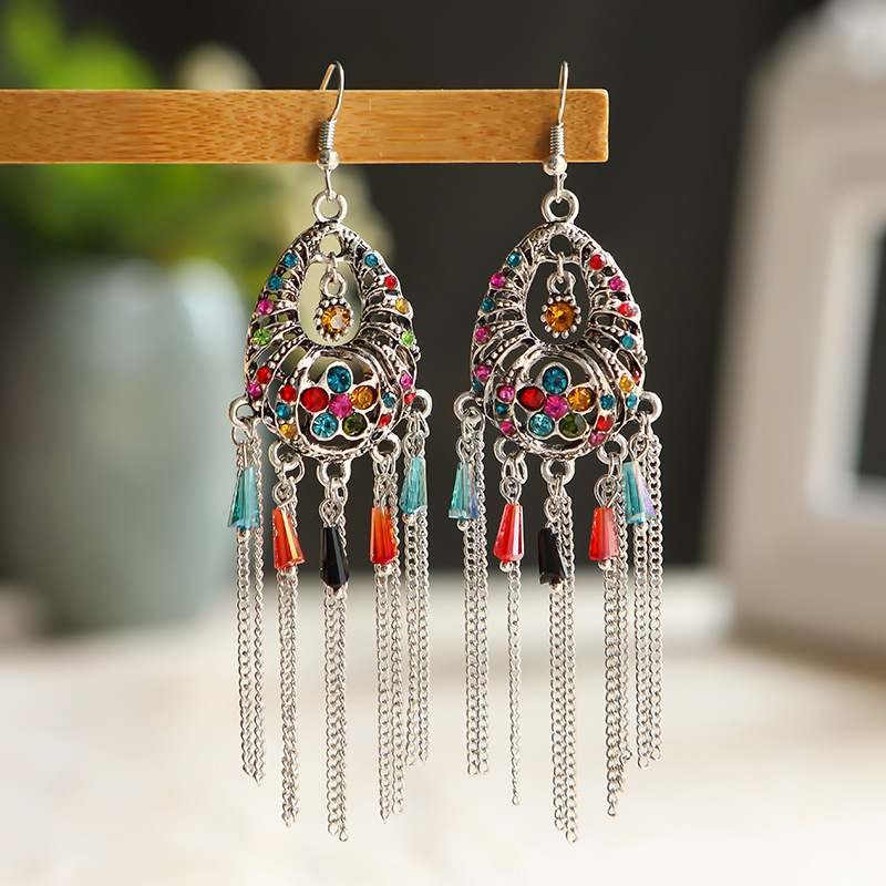 Fashionable and trendy simple earrings, popular ethnic style earrings, 65 elegant and trendy details Picture