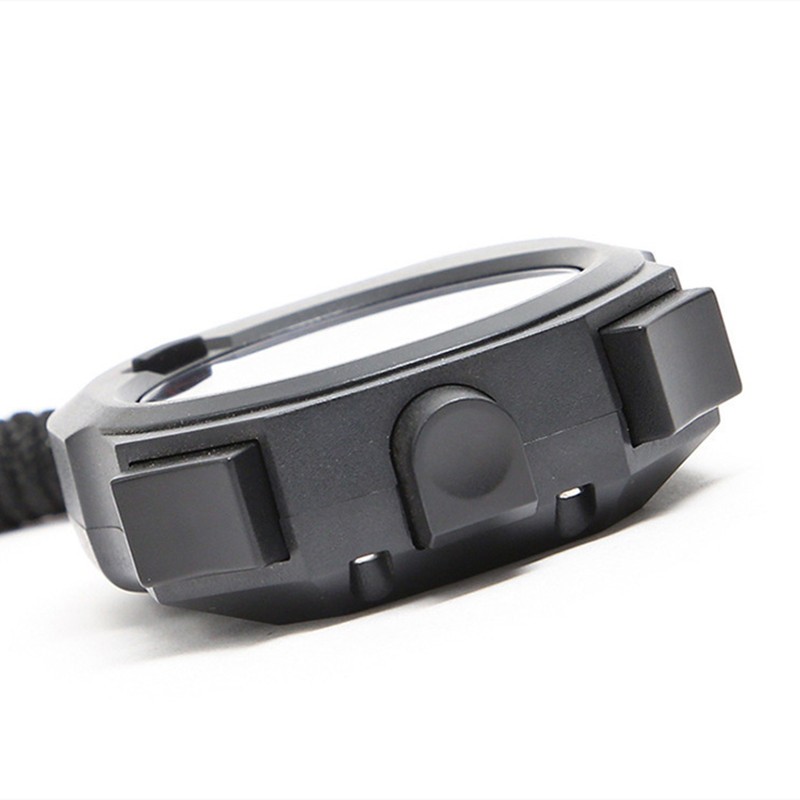 Multi-functional sports electronic stopwatch, three-row multi-channel waterproof track and field running timer, referee and coach running watch detail image 4