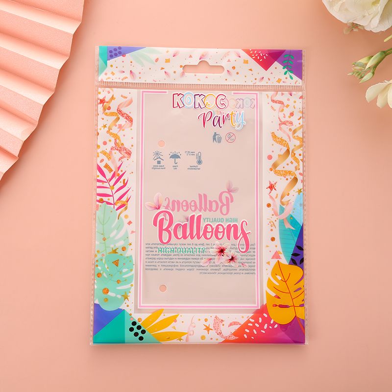 Balloon opp packaging bag color printing custom factory direct sales details Picture