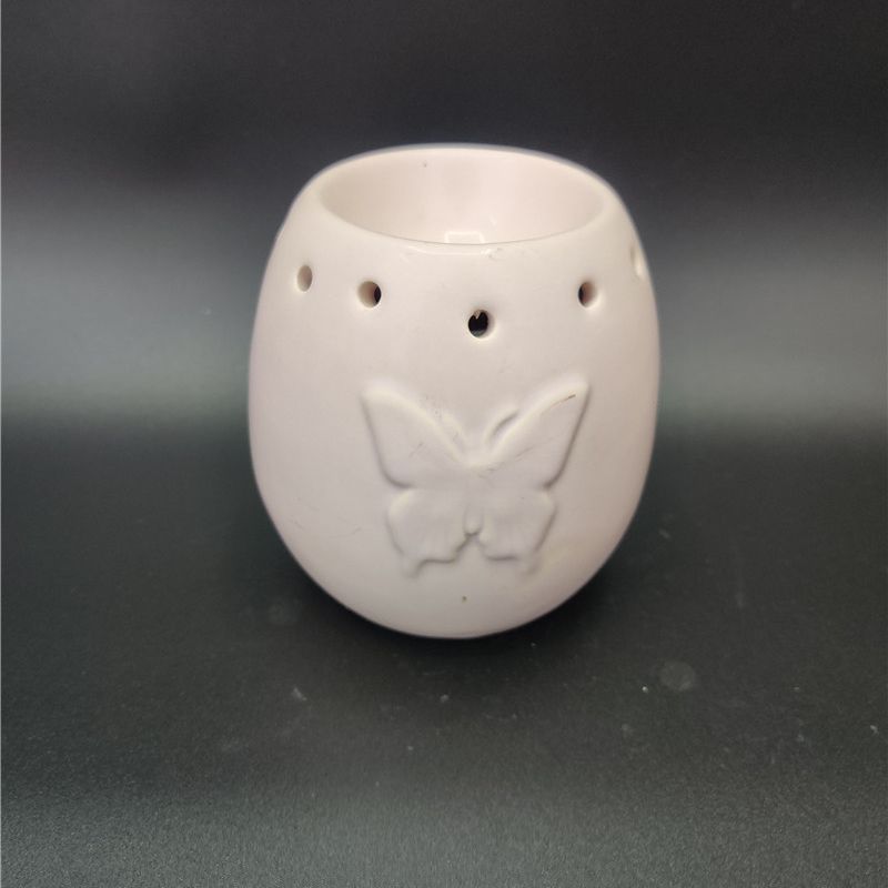 北欧风格ins高档烛台白瓷摆件手工陶瓷送礼佳品高端定制 宝鼎059