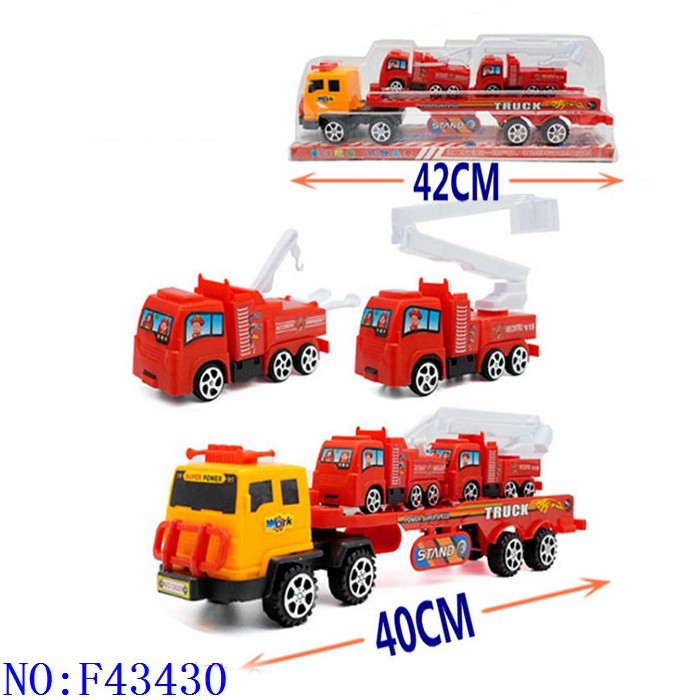 消防托车工程车 亲子互动安抚逗乐智力益智休闲玩具义乌小商品地摊货源 跨境外贸批发  F43430详情图1