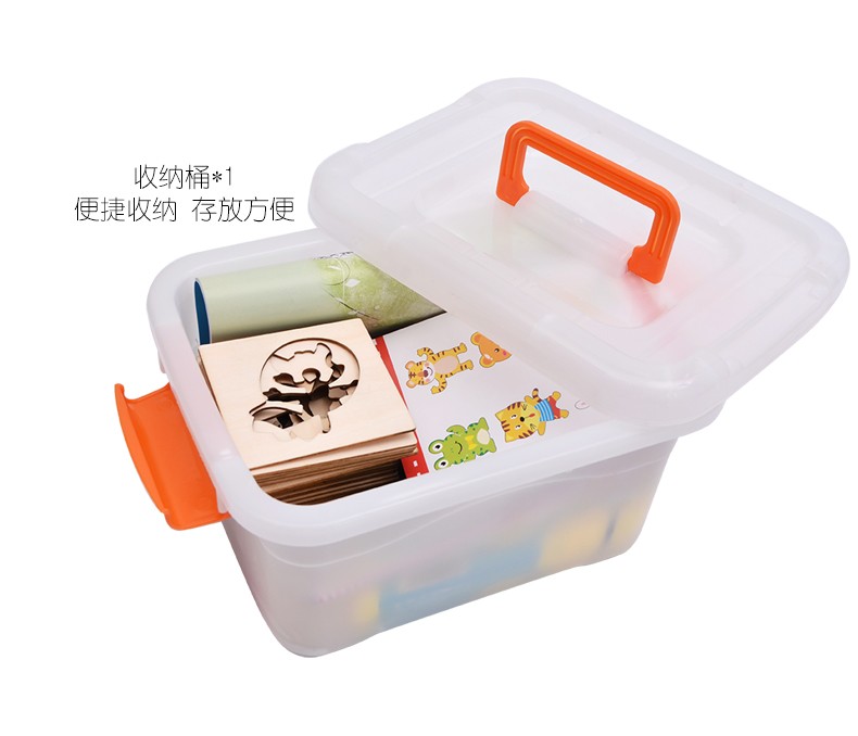 色彩丰富 趣味性强 锻炼宝宝识别颜色 视觉能力培养 逻辑思维能力锻炼 早教启蒙训练 画画兴趣培养 学画画工具套装详情18