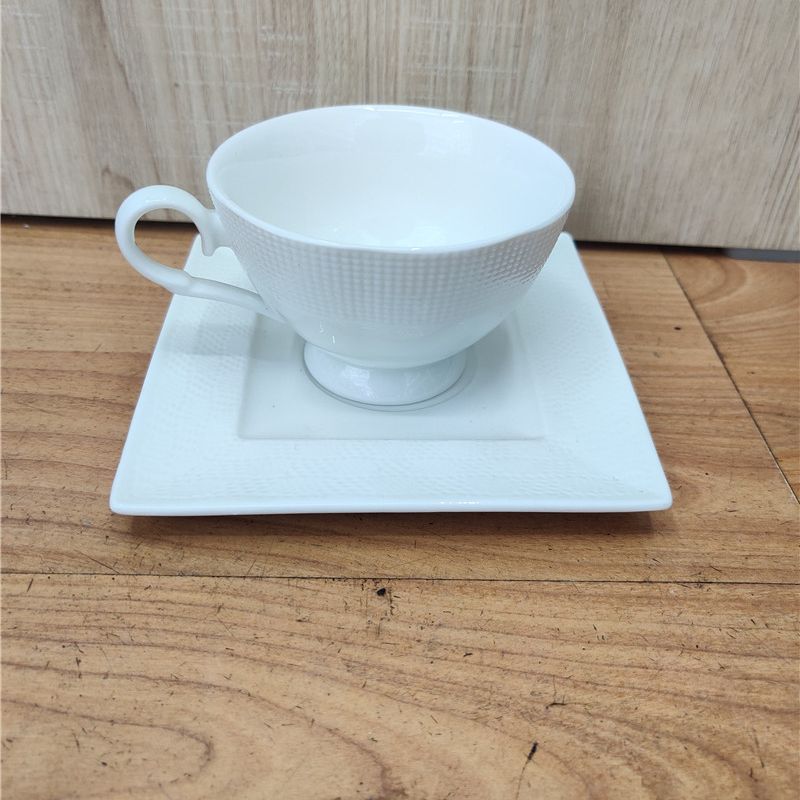 北欧风格ins高档咖啡杯碟套装摆件手工陶瓷送礼佳品高端定制 宝鼎013