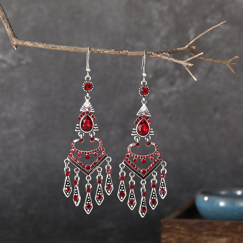 Fashionable, stylish and versatile Chinese ancient-style earrings 66 Ya Xin are on sale Specification image