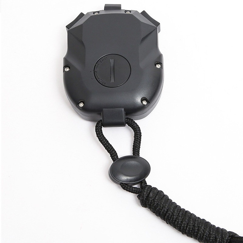 Multi-functional sports electronic stopwatch, three-row multi-channel waterproof track and field running timer, referee and coach running watch detail image 5