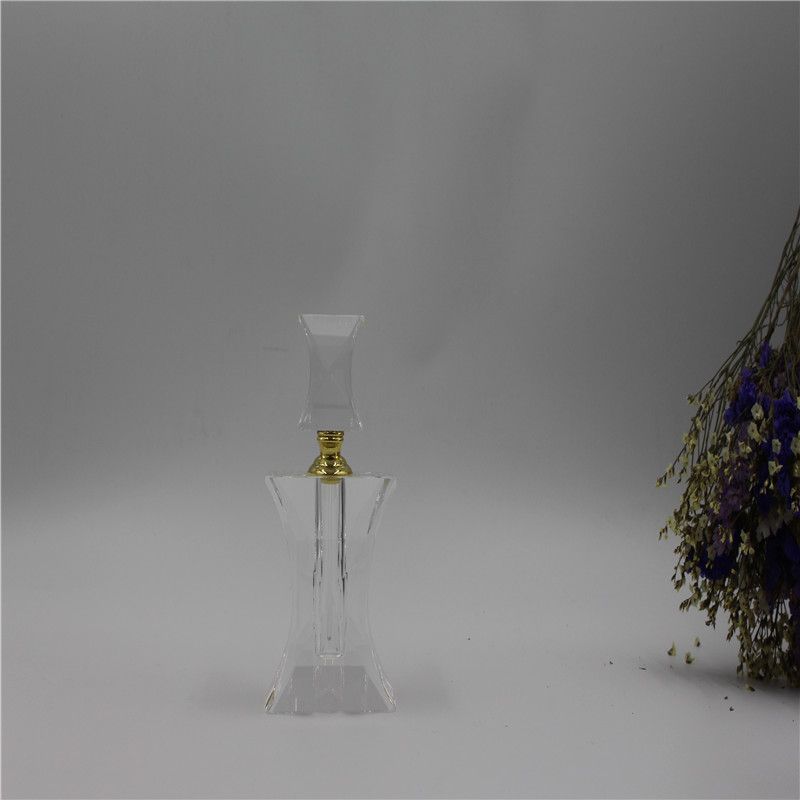 High-end K9 transparent crystal perfume bottle
