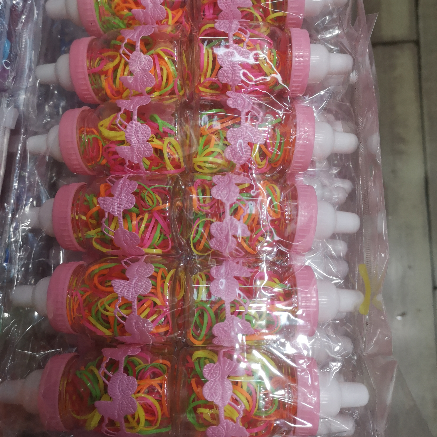 奶瓶2014加厚皮筋强拉不断荧光