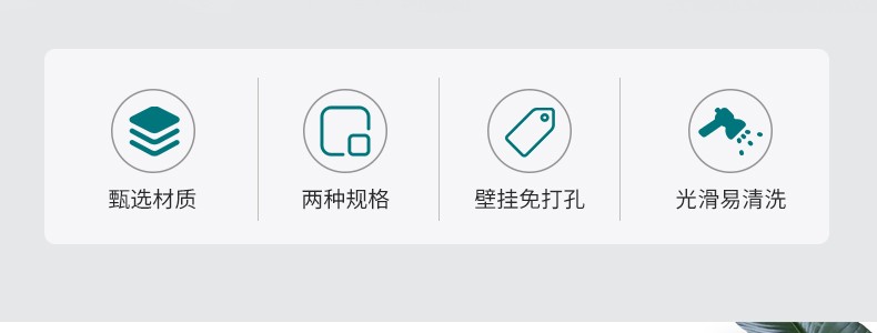 540（挂壁式三组）简圆调味盒详情图1