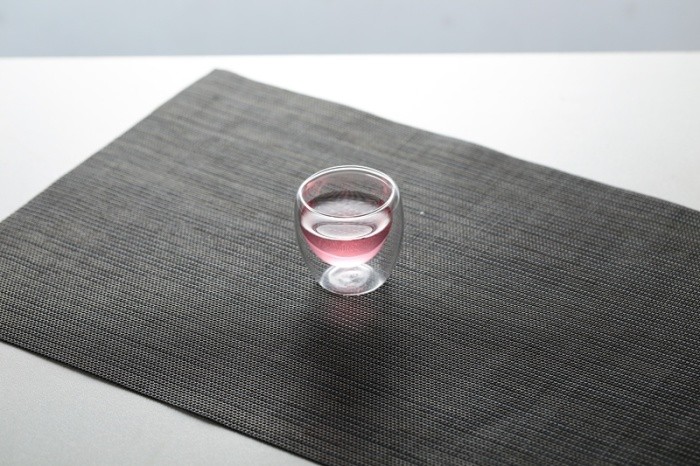 High borosilicate heat-resistant double-layer glass tea cups, heat-insulating transparent cups, Gongfu tea sets, small-capacity double-layer cups, glass cups detail image 10