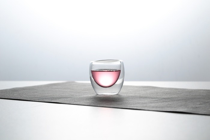 High borosilicate heat-resistant double-layer glass tea cups, heat-insulating transparent cups, Gongfu tea sets, small-capacity double-layer cups, glass cups detail image 9