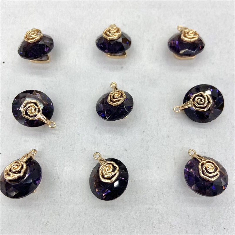 铜镶水晶钻石详情图1