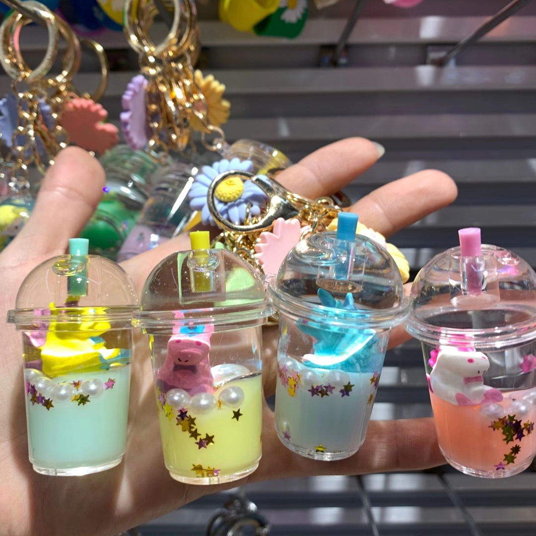 Acrylic water drop plus small accessories pendant series mixed 14