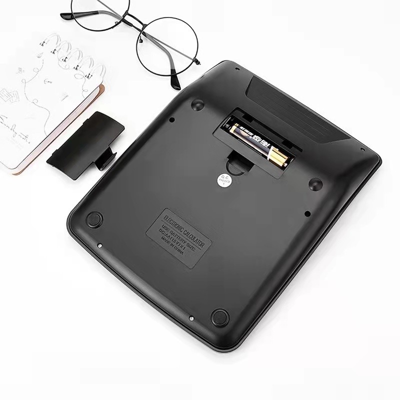 众成881计算器 十二位大屏显示 太阳能大按键 办公桌面计算器 详情图7