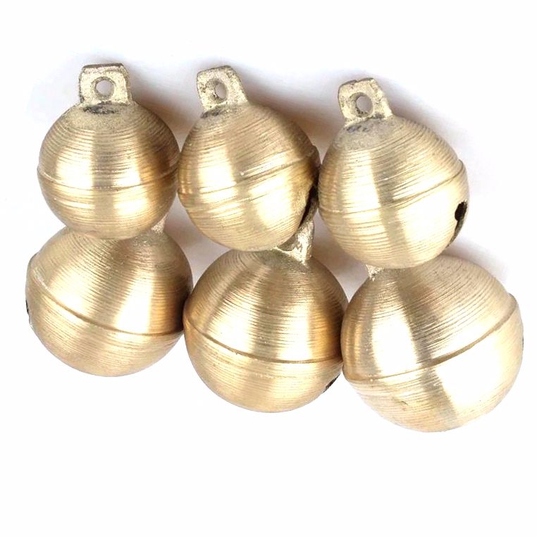 50mm圆球铜铃铛5厘米宠物铃铛响铃狗牛马