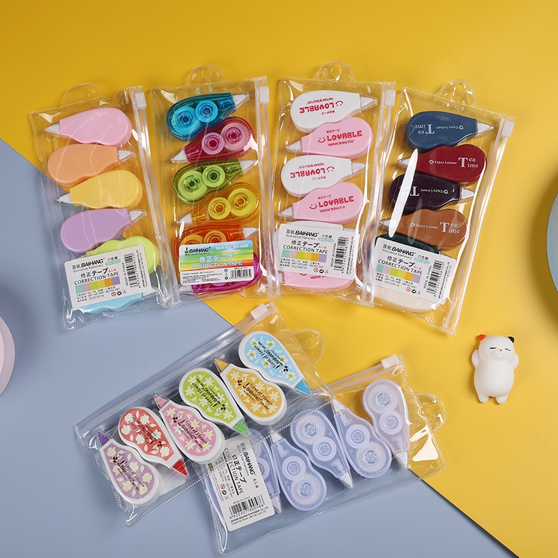 Creative Correction tape, Cute and Colorful Office Trade Pass, student office correction tape, Scribbling correction tape wholesale 34 detail image 6