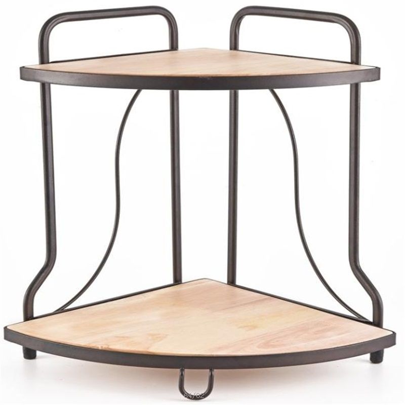 The two-layer corner frame wooden boards are made of ancient bronze and gold