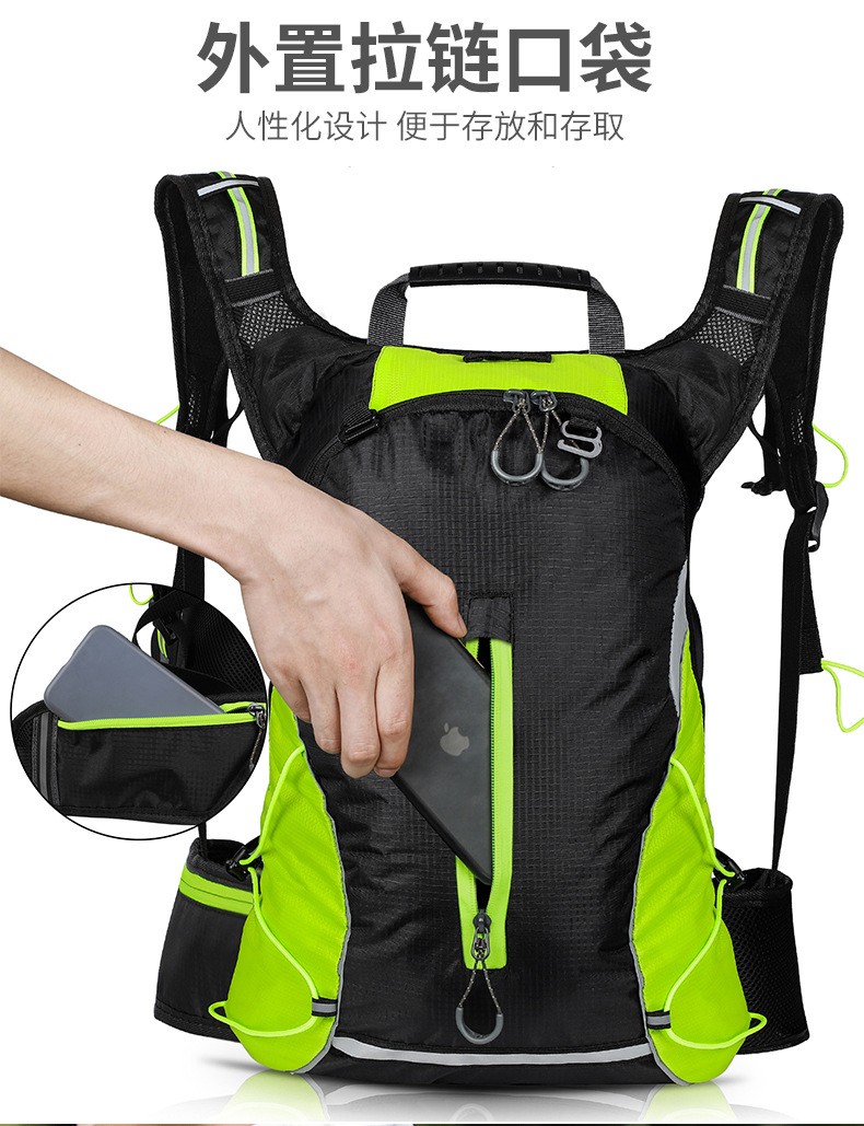 B-306 Bicycle backpack, cycling backpack, outdoor sports backpack, bicycle backpack, Leisure hiking backpack, water bag backpack detail image 13