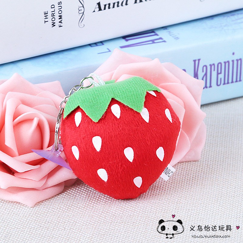 Plush toys, keychains, pendants, strawberry dolls, schoolbag decorations, small gifts, and children's clothing accessories given away during the event are cute detail image 1