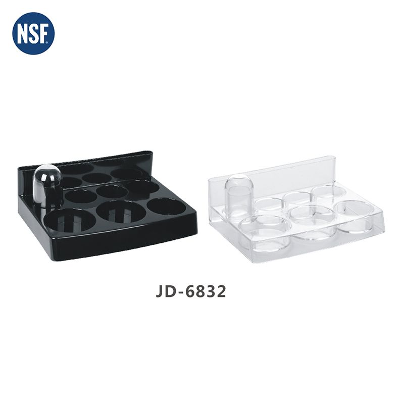 黑色/透明托盘JD-6832