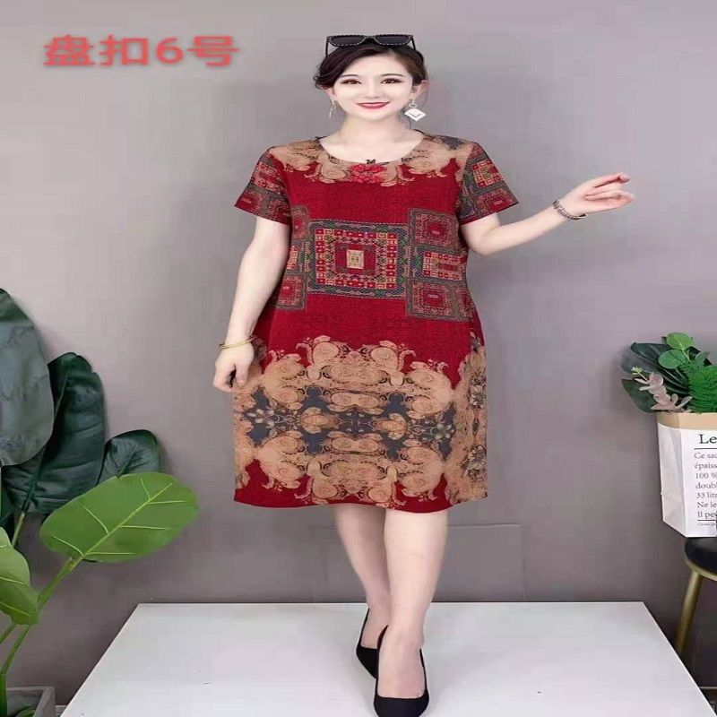 Cat Lady Fairy Dress Thin French V-Neck Thin Bubble Sleeve Floral Long Skirt A Line Waist Skirt Female Summer 12